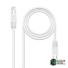 Nanocable Latiguillo Categoria 6 UTP 3 M Blanco-Accesorios Redes Gamingdaganzo.com
