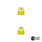 Nanocable Latiguillo LSZH Cat.6A SFTP 25cm Blanco-Accesorios Redes-2 Gamingdaganzo.com