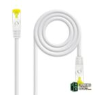 Nanocable Latiguillo LSZH Cat.6A SFTP 25cm Blanco-Accesorios Redes Gamingdaganzo.com