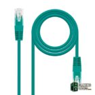 Nanocable Latiguillo RJ45 Cat. 6 UTP 3 M Verde-Accesorios Redes Gamingdaganzo.com