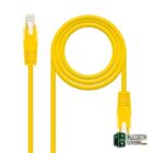 Nanocable Latiguillo RJ45 CAT.6 UTP Amarillo 3.0M-Accesorios Redes Gamingdaganzo.com