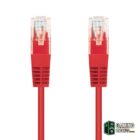 Nanocable Latiguillo RJ45 CAT.6 UTP Rojo, 3.0 M-Accesorios Redes-1 Gamingdaganzo.com