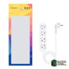 Nanocable Regleta de Enchufes 4 Tomas 1.4 m Blanco