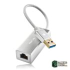NGS Adaptador Hacker 3.0 usb a lan 1GBPS CABLE 15C-Adaptadores red Gamingdaganzo.com
