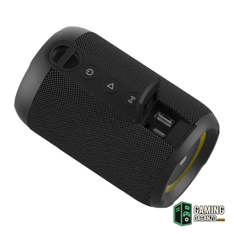 NGS ALTAVOZ PORTATIL BT, LUCES RGB IPX7-Audio-1 Gamingdaganzo.com