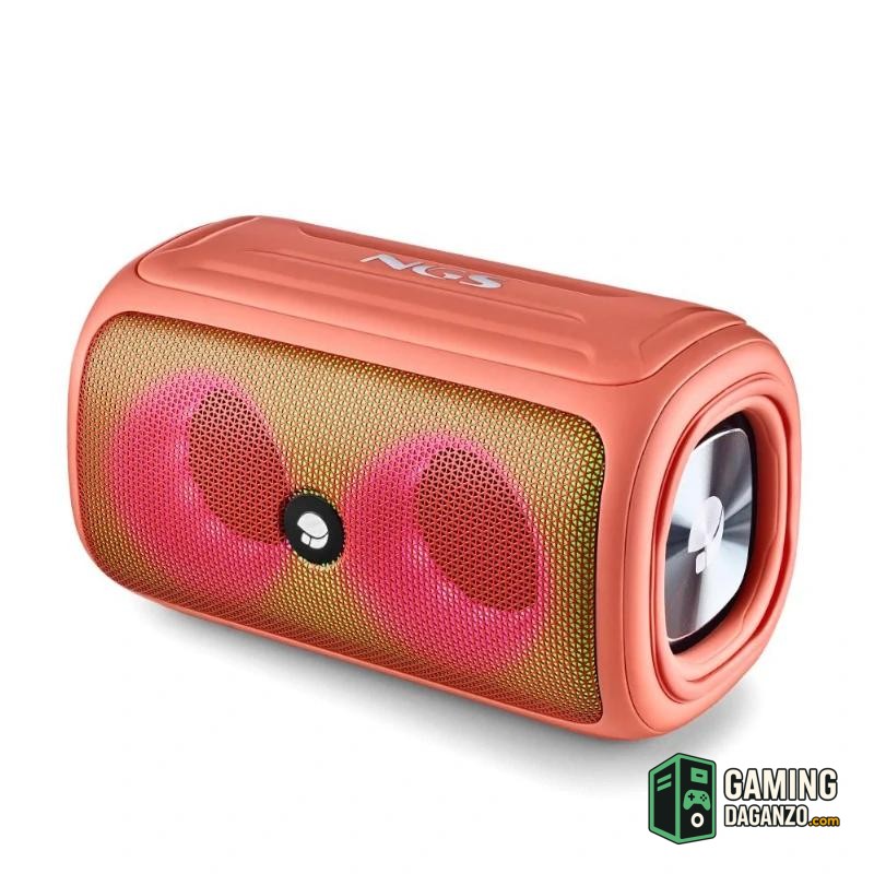 NGS ALTAVOZ PORTATIL BT RGB IPX5 ROLLERBEASTCORAL-Audio-1 Gamingdaganzo.com