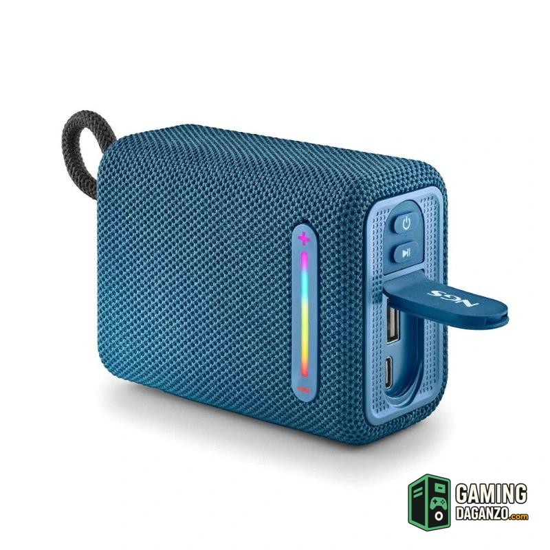 NGS Altavoz Rollerfuria1 BT RGB IPX6 Azul 15W-Audio-1 Gamingdaganzo.com
