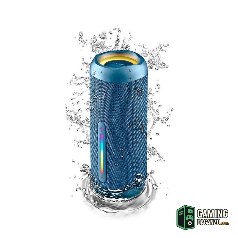 NGS Altavoz RollerFuria2 BT Rgb IP67 Azul 30W-Audio-1 Gamingdaganzo.com