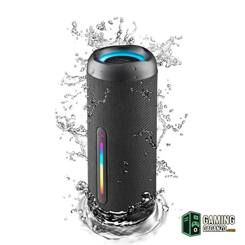 NGS Altavoz RollerFuria2 BT Rgb IP67 Negro 30W-Audio-1 Gamingdaganzo.com