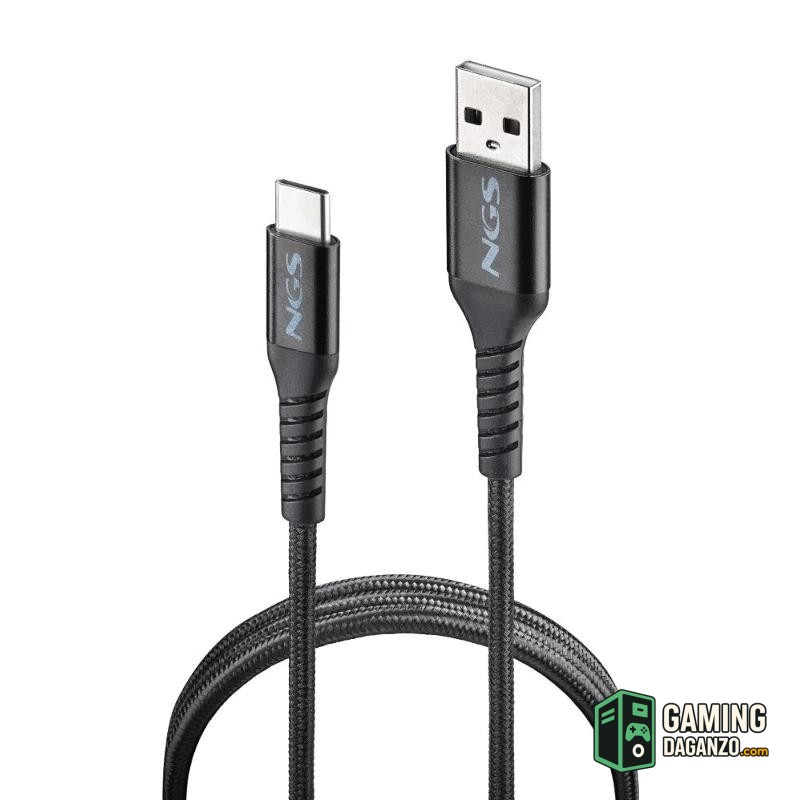 NGS CABLE CARGA RAPIDA USB A-USB-C 2,01 MT 480BPS