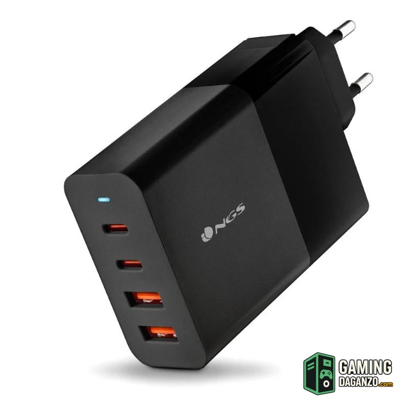 NGS Carg Pared 100W Ultrar GAN 2USBC/2USBA