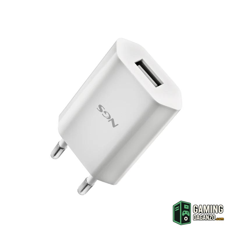 NGS Cargador pared blanco USB 5V2A/10W