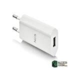 NGS Cargador pared blanco USB 5V2A/10W