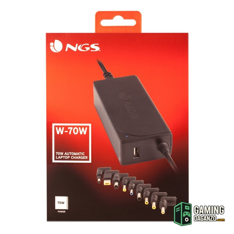 NGS Cargador Portatil Sliml W-70