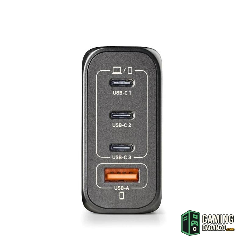 NGS CARGADOR ULTRARAPIDO140W 4 PUERTOS 3USB-C 1 US