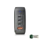 NGS CARGADOR ULTRARAPIDO165W 4 PUERTOS 3USB-C 1 US