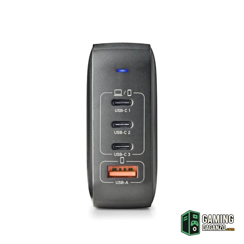 NGS CARGADOR ULTRARAPIDO165W 4 PUERTOS 3USB-C 1 US