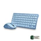 NGS KIT TECLADO Y RATON MULTIFUNCION RECARG AZUL-Teclados y ratones Gamingdaganzo.com