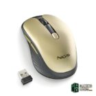 NGS Raton Inalambrico Recargable Silencioso Dorado-Teclados y ratones-2 Gamingdaganzo.com