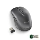 NGS Raton Inalambrico Recargable Silencioso Negro-Teclados y ratones-2 Gamingdaganzo.com