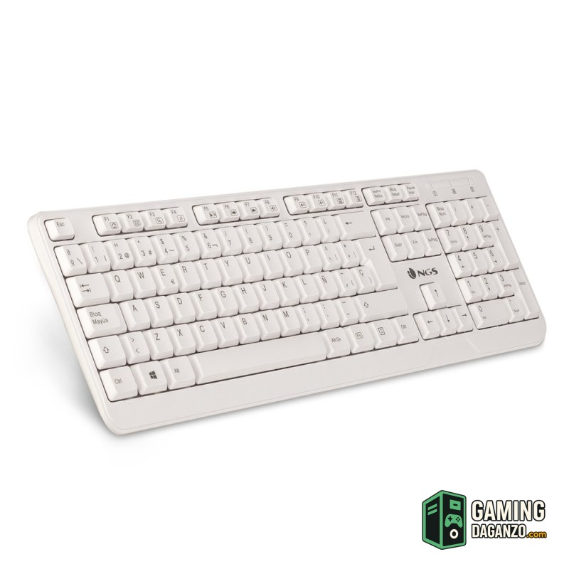 NGS teclado USB SPIKE 12 teclas multimedia-Teclados y ratones-1 Gamingdaganzo.com