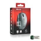 NGS WIRED ERGO SILENT MOUSE + USB TYPE C ADAP GRAY-Teclados y ratones-3 Gamingdaganzo.com