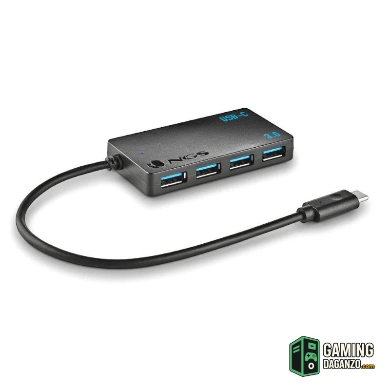 NGS Wonder 4 Hub 4 puertos usb-c