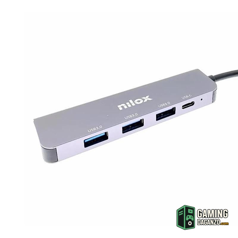Nilox Hub USB C 3XUSB 3.0 1XUSBC