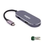 Nilox Mini dockstion usb-c HDMI, 5 EN 1, Plata-Accesorios Imagen y Sonido-1 Gamingdaganzo.com