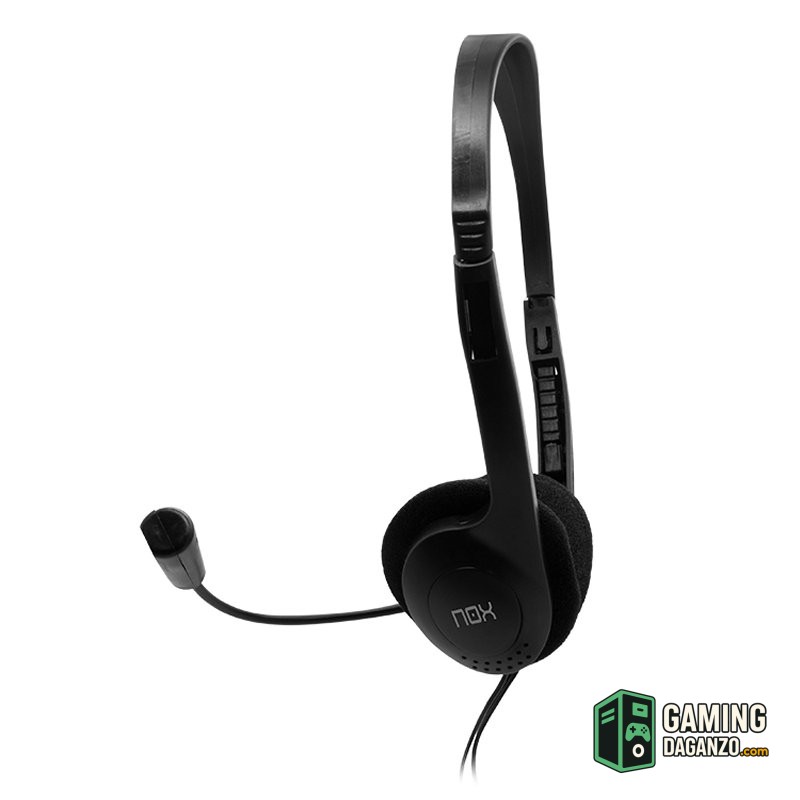 NOX Auricular Stereo con micro flex.VOICE ONE-Audio-1 Gamingdaganzo.com