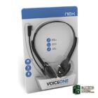 NOX Auricular Stereo con micro flex.VOICE ONE-Audio-3 Gamingdaganzo.com