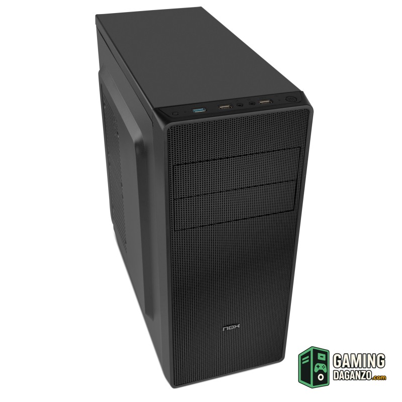 Nox Caja Semitorre ATX Coolbay RX Negra USB 3.0-Cajas y fuentes-1 Gamingdaganzo.com