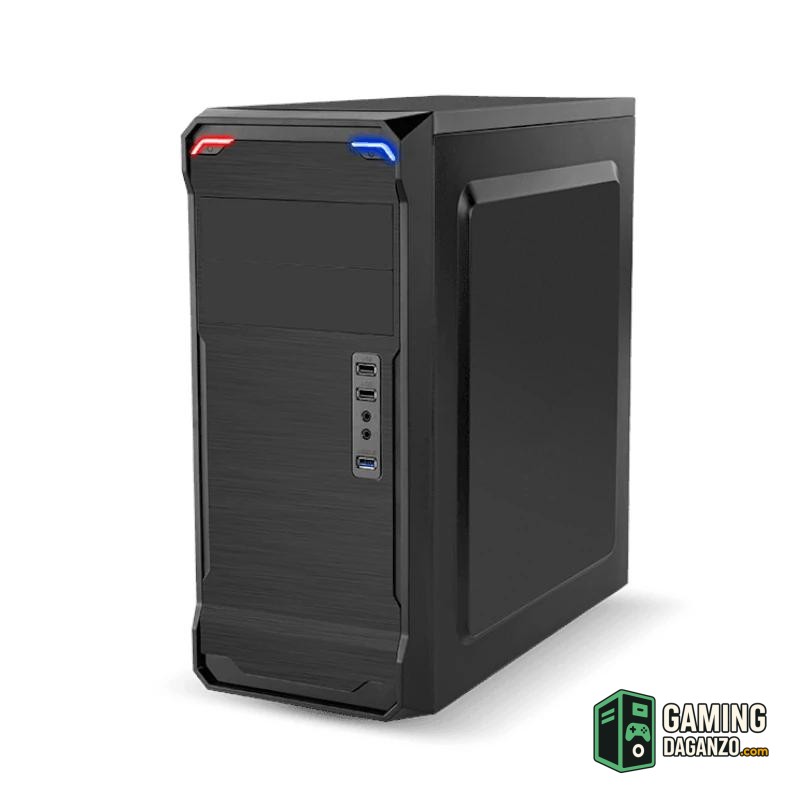 NOX Caja Semitorre ATX KORE USB 3.0 Negra-Cajas y fuentes-1 Gamingdaganzo.com