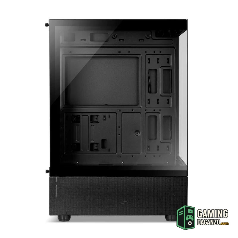 NOX Caja semitorre Hummer Vision negra-Cajas y fuentes-1 Gamingdaganzo.com
