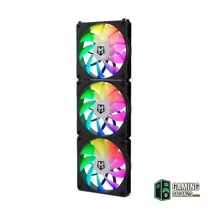 NOX HUMMER EASYLINK | ARGB FANS KIT NEGROS-Micros y ventiladores-1 Gamingdaganzo.com