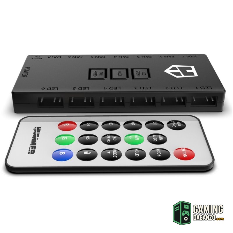 Nox HUMMER R-HUB Controlador ARGB Led/Ref.-Accesorios Gaming-1 Gamingdaganzo.com