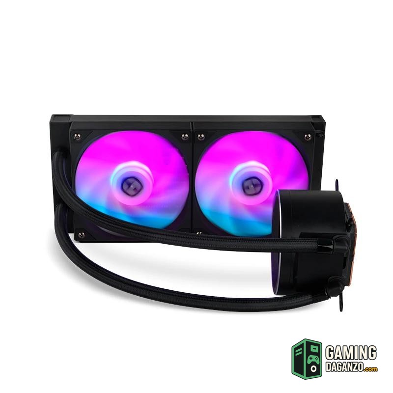 NOX HUMMER X-240 LCD | KIT RL 240 LCD NEGRO-Micros y ventiladores-1 Gamingdaganzo.com