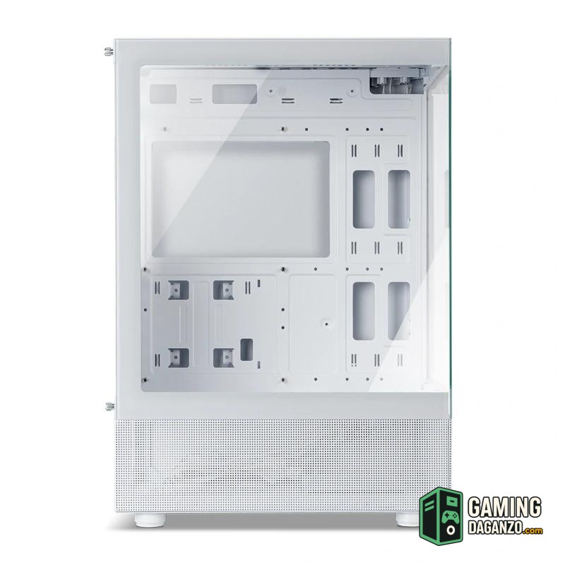 NOX Semitorre Hummer Vision Blanca-Cajas y fuentes-1 Gamingdaganzo.com