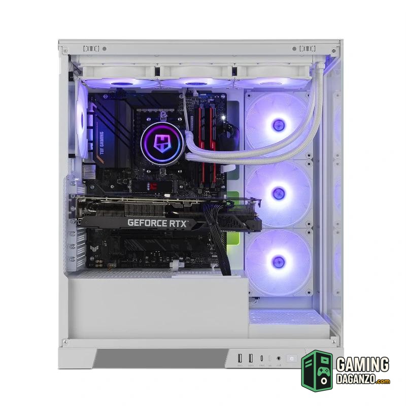 NOX Semitorre HUMMERGLOCK Blanca-Cajas y fuentes-1 Gamingdaganzo.com