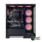 NOX Semitorre HUMMERGLOCK Negra-Cajas y fuentes-1 Gamingdaganzo.com