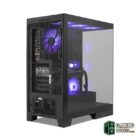 NOX Semitorre HUMMERGLOCK Negra-Cajas y fuentes-2 Gamingdaganzo.com