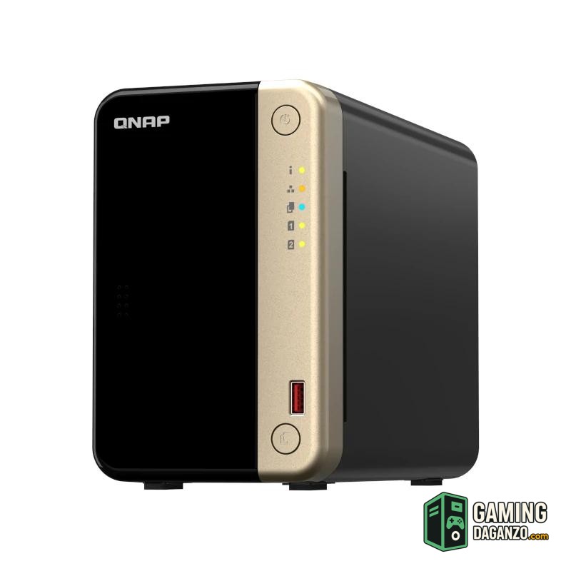 QNAP TS-264-8G NAS 2xHDD-Bay 2x2.5GbE 4xUSB-Almacenamiento en red-1 Gamingdaganzo.com