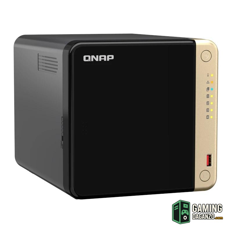 QNAP TS-464-8G NAS 4XHDD-Bay 2x2.5GbE 4xUSB-Almacenamiento en red-1 Gamingdaganzo.com