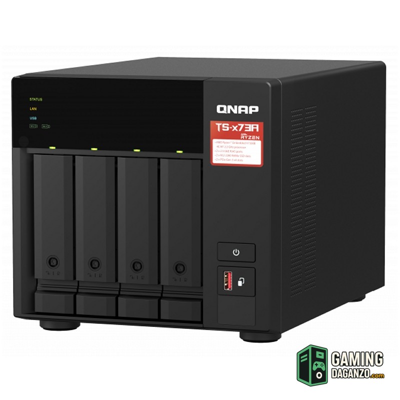 QNAP TS-473A-8G NAS 4XHDD-Bay 2x2.5GbE 4xUSB-Almacenamiento en red-1 Gamingdaganzo.com