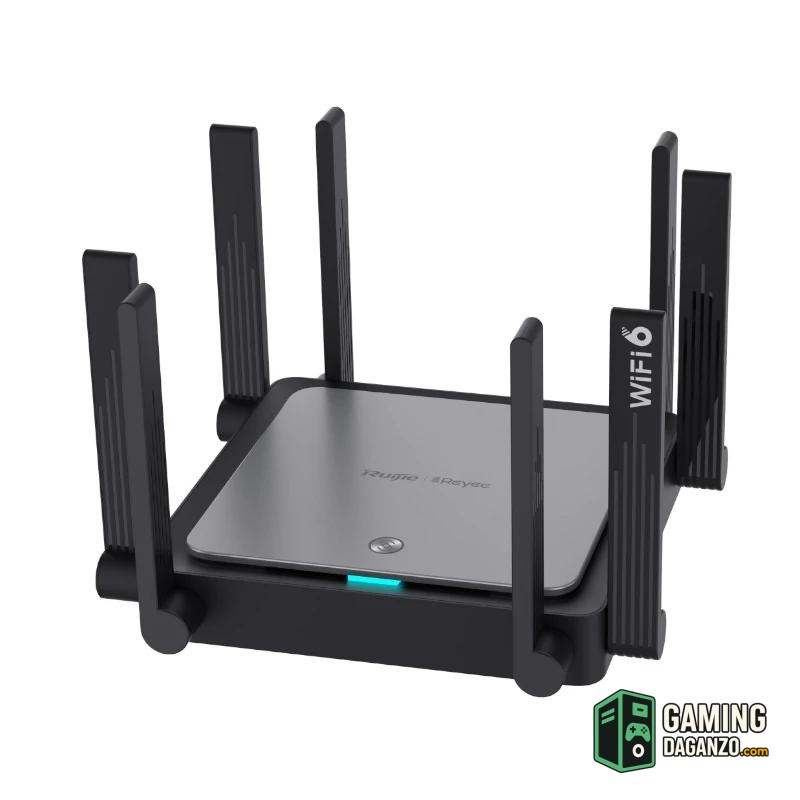 Reyee Router WiFi6 Dual Mesh 5xGbE 3200M (1xWAN)-Routers/Modems-1 Gamingdaganzo.com