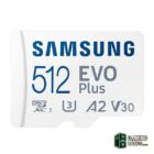 Samsung MicroSDHC EVO Plus New 512GB Clase 10-Tarjetas memoria Gamingdaganzo.com