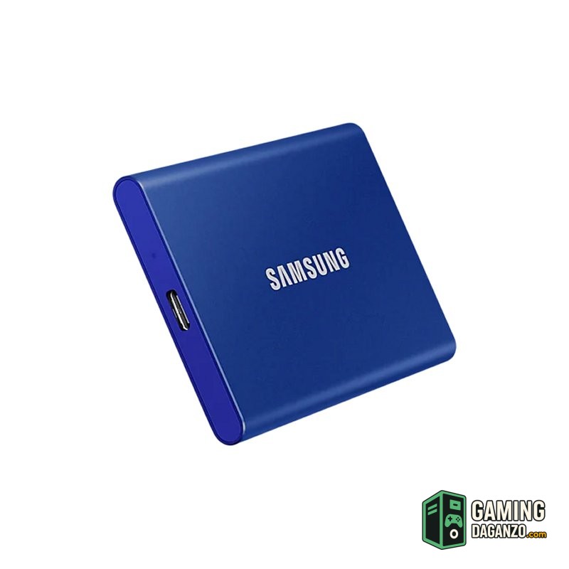 Samsung T7 SSD Externo 1TB NVMe USB 3.2 Azul-Almacenamiento externo-1 Gamingdaganzo.com