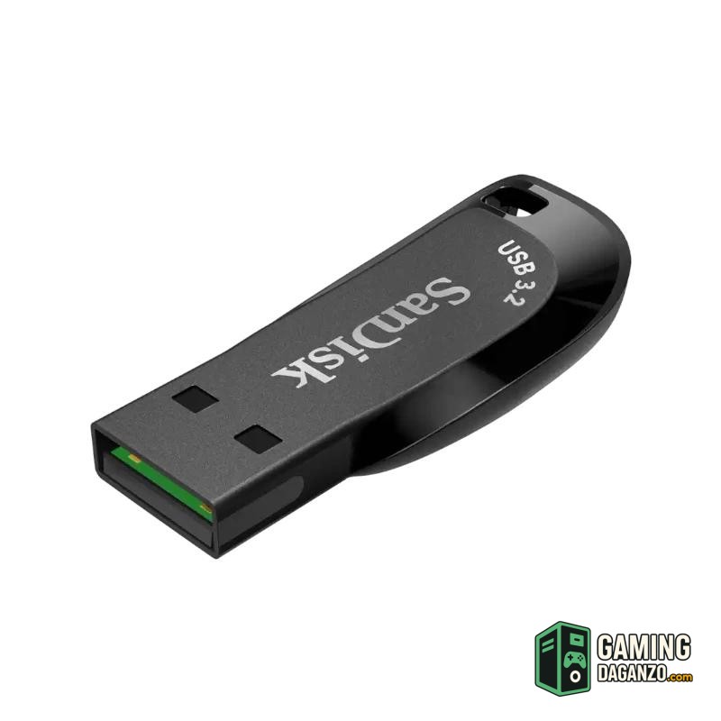 SanDisk Pen Drive Ultra Shift 128GB USB 3.2 Black-Almacenamiento externo-1 Gamingdaganzo.com