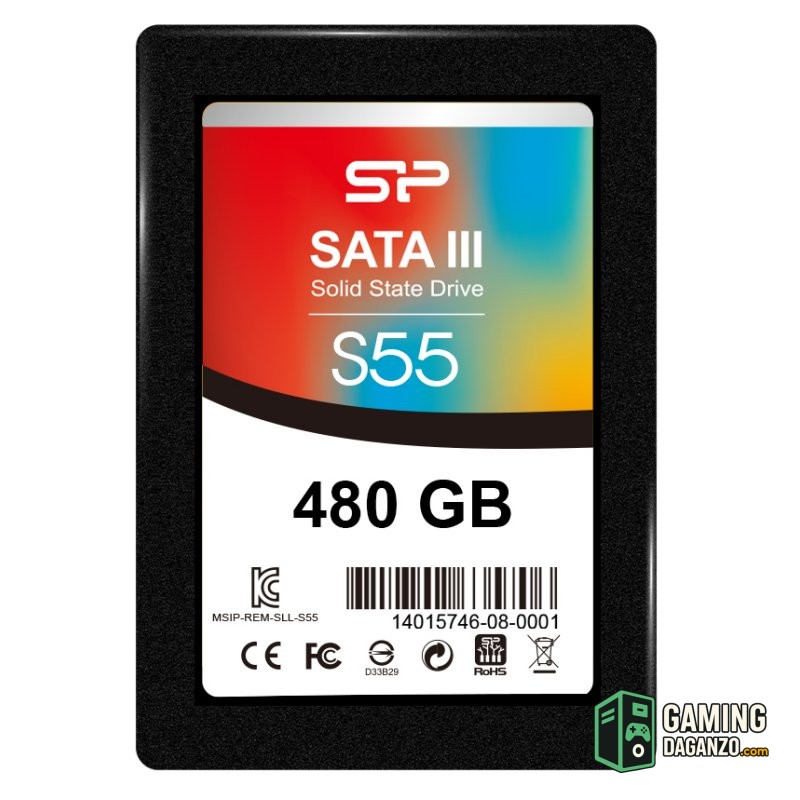 SP Slim S55 SSD 480GB 2.5" 7mm Sata3-Almacenamiento interno-1 Gamingdaganzo.com