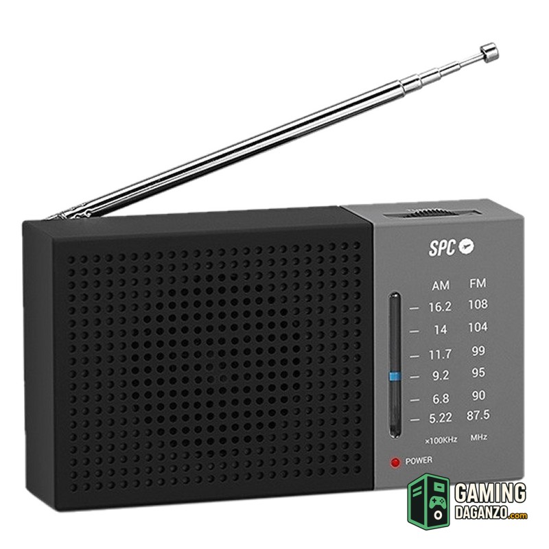 SPC Jetty Lite AM/FM Radio Gris-Radio-1 Gamingdaganzo.com